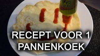 Basis recept voor 1 pannenkoek [upl. by Buzz143]