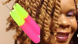 Part 1 How I install crochet hair crochettutorial [upl. by Lakin]