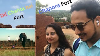 Chapora Fort GOA 2024 🏛️  Dil Chahta hain Movie Location  Goa Vlog  Vagator Beach 🏝️ [upl. by Htebaile25]