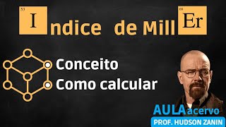 ÍNDICES DE MILLER  O que é para que serve e como calcular [upl. by Lewls]