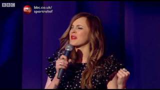 Dont Stop Believin From Glee Performed By Fearne and Patrick  Sport Relief 2010  BBC [upl. by Froma]