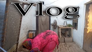 Gaon Ki Life Vlog Ghar Ki Safai  House Cleaning Routine routinevlog vlog housework [upl. by Moises385]