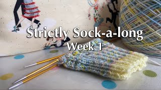 Strictly Vlogs Week 1 • Strictly Sock Plans Lots of Yarn amp Knitting with Chickens [upl. by Llehcnom]