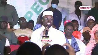 Meeting de Mbacké Voici lintégralité de discours de Ousmane Sonko [upl. by Ytoc]