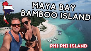 WYCIECZKA DO RAJU🌴  Bamboo Island  Maya Bay  Phi Phi  Tajlandia Vlog  Przewodnik Azja 4K Drone [upl. by Higley376]