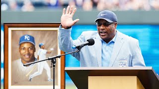 Bo Jackson is inducted into the Royals Hall of Fame 👑 Full ceremony and speech [upl. by Eelloh]