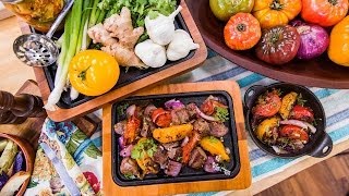 Home amp Family  Chef Ricardo Zarates Lomo Saltado Recipe [upl. by Rednasxela867]