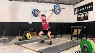 Halting Power Snatch AK  Pause OHS [upl. by Kai]