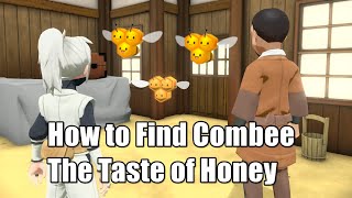 Pokemon Legends Arseus How to Find Combee  The Taste of Honey [upl. by Haroldson]