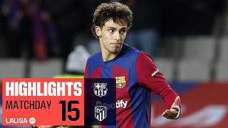 FC BARCELONA  ATLÉTICO DE MADRID 10  RESUMEN [upl. by Silirama843]