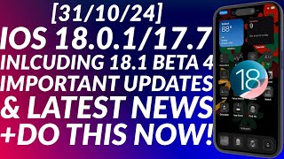 iOS 1801181b4177 Important NewsUpdates amp Good News  Downgrade  Save Blobs  Fully Explained [upl. by Lebasiram]