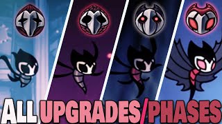 Hollow Knight  All Grimmchild UpgradesPhases The Grimm Troupe DLC [upl. by Cosetta]