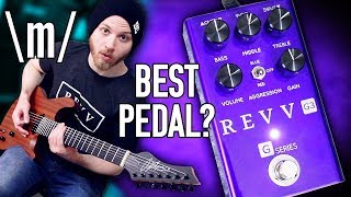 Best Distortion Pedal For Metal  Revv G3  Pete Cottrell [upl. by Waneta58]