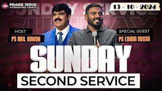 SUNDAY 2ND TAMIL AND KANNADA SERVICE  131024  PRO ANIL GOWDA  PS EDWIN RUSSO  PJIC [upl. by Alegnave]