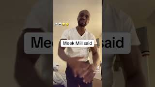 Y’all betta stop playin wit Meek MiLL☠️ [upl. by Zina690]