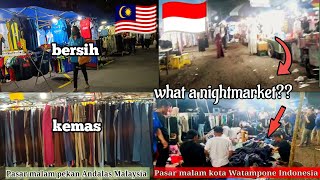 PASAR MALAM INDONESIA KOK SEPERTI INI  ATAU KAH HANYA PASAR MALAM DI KAMPUNG KU YANG BEGINI YA❗ [upl. by Llibyc827]