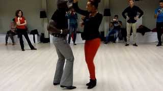 DEMO BACHATA 31  10  2013  JAMES THOMAS AND CHRISTINE LUCANIA [upl. by Akirdnuhs879]