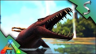 LIOPLEURODON FIRST LOOK GIANT JAWS amp AN OXYGEN STAT BUFF  Ark Survival Evolved [upl. by Niela257]