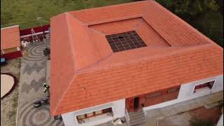 Mangalore amp Kerala clay roofing tiles work [upl. by Yreva]