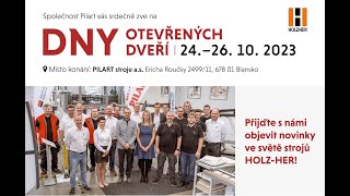 PILART  DNY OTEVŘENÝCH DVEŘÍ 24  26 10 2023 [upl. by Eelarol945]