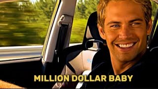 TOO FAST TOO FURIOUS PAULWALKER MILLIONDOLLARBABY Tommyrichman [upl. by Lander]