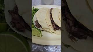 BRISKET TACOS 82624 brisket tacos breakfast food foods foodshorts foodie [upl. by Zaneski536]