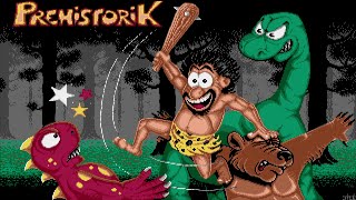 Prehistorik Full playthrough Amiga [upl. by Gall]