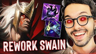 O quotNOVOquot SWAIN AGUENTA ATÉ 4 NA TOP LANE [upl. by Court]