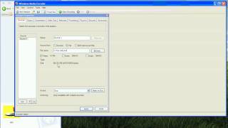 Windows Media Encoder Tutorial  How to encode a video file into a WMV file using Custom Sessions [upl. by Doowron]