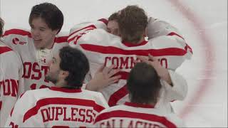 2023 Hockey East Championship  Boston University vs Merrimack Highlights [upl. by Elish597]