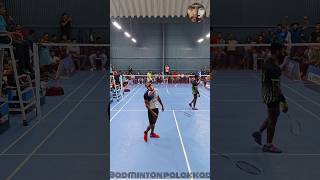 The crowd celebrated the win for the players🤯🔥🔥🔥badminton badmintoncompetition shorts [upl. by Agni]