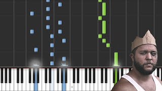 Radical Face  Ghost Towns  Piano Tutorial [upl. by Amery724]