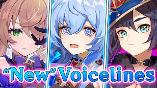 OLD Event Voice lines Just HIT Different   ft Hu Tao Ganyu Fischl and Mona  Genshin Impact [upl. by Oker]