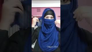 Beautiful Niqab Tutorial Full Coverage  Niqab style [upl. by Ahsirak63]