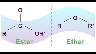 DIFFERENCE BETWEEN ESTERS AND ETHERS jhwconcepts711 [upl. by Acisseg327]