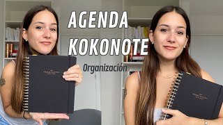 AGENDA KOKONOTE Semana Vista  Cómo ES y cómo me ORGANIZO el DÍA en mi AGENDA  Estudios y personal [upl. by Cock]