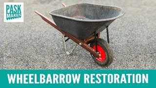 Wheelbarrow Upgrade amp Restoration [upl. by Asilenna165]