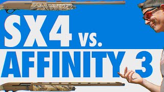 Franchi Affinity 3 VS Winchester SX4  Shotgun Showdown [upl. by Rosanna]