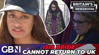 BREAKING ISIS bride Shamima Begum LOSES appeal to regain UK citizenship and CANNOT return [upl. by Anenahs]