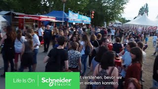 EnergiemanagementLösung von Schneider Electric am Festineuch 2015 [upl. by Mannos]