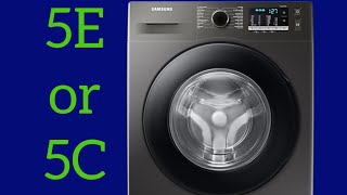 TutorialHow to fix a 5E or 5C error code on a Samsung washing machine [upl. by Ydolem124]