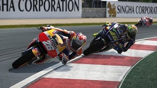 MotoGP MOD 2017  DANI PEDROSA  TV REPLAY CAM  BARCELONA  VRTG [upl. by Val599]