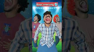 Girls vs Boys 😂 comedy comedyvideo shorts youtubeshorts funny funnyvideo [upl. by Aicatan984]