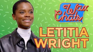 Letitia Wright Relives Her First Visit to Madame Tussauds [upl. by Sarena]