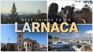 12 Best Things To Do in Larnaca  Cyprus [upl. by Akirdna621]