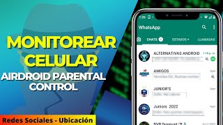 ¡MONITOREAR otro celular a DISTANCIA la mejor app para cuidar tu FAMILIA👌AirDroid Parental Control [upl. by Filip388]