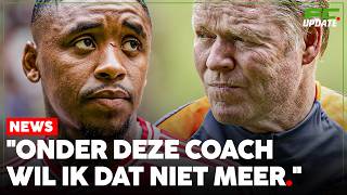 Bergwijn woedend op Ronald Koeman ‘Onder hem ga ik nooit meer spelen’ l FCUpdate News [upl. by Yenruoc]