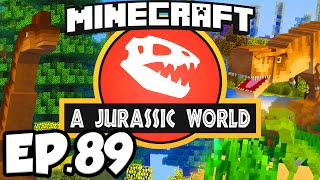 Jurassic World Minecraft Modded Survival Ep89  SMALLEST DINOSAUR EVER Dinosaurs Modpack [upl. by Anahpos]