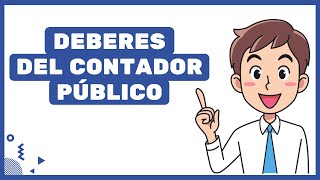 ▶️ Deberes del Contador Público [upl. by Htur]