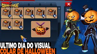 FINALIZAÇÃO DO SET VISUAL DO JACK LANTERNA E COLAR DE HALLOWEEN HOJE NO GRAND CHASE CLASSIC [upl. by Tankoos]